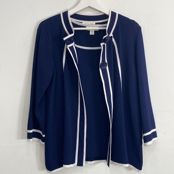 Coldwater Creek Medium Top & Blazer - Picture 2 of 10